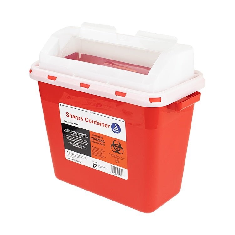 Sharps Containers, 3 gal., 12/cs