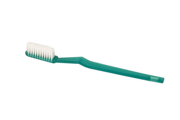 Toothbrushes, Soft Nylon Bristles - 46 Tuft, Teal