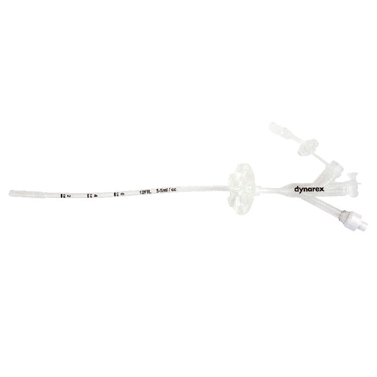 Gastrostomy Tube, 3 port, NON-ENFit, 12 Fr, 5/bx