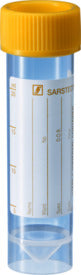 Screw cap tube, 25 ml, PP, with paper label 63.9922.254