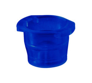 Cap, blue, suitable for tubes