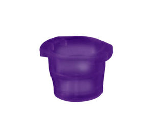 Cap, violet, suitable for tubes