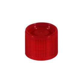 Screw cap, red, suitable for tubes