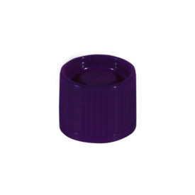 Screw cap, purple, suitable for tubes