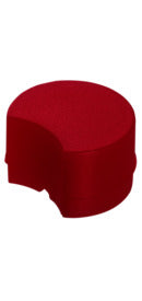 Colour-coded inserts, for CryoPure tubes, red