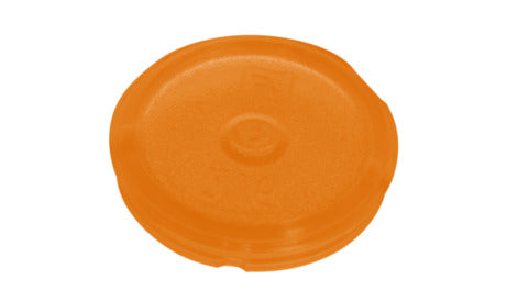 Colour-coded inserts, yellow, PP, suitable for screw caps