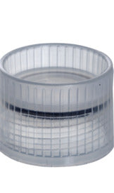 Screw cap, natural, suitable for tubes 65714