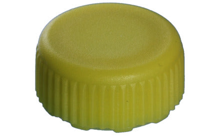 Screw cap, yellow, sterile, suitable for screw cap micro tubes