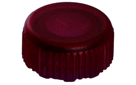 Screw cap, red, sterile, suitable for screw cap micro tubes