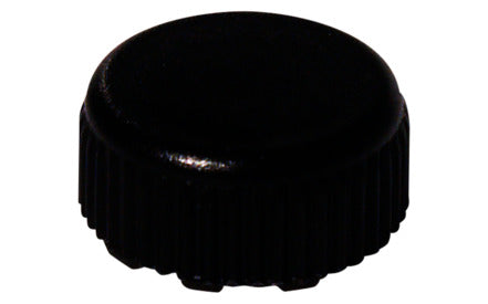 Screw cap, black, sterile, suitable for screw cap micro tubes
