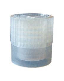 Skirted push cap, natural