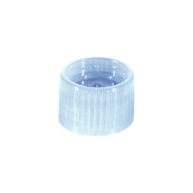 Screw cap, transparent suitable for tubes  15.3 mm