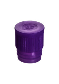 Push cap, violet suitable for tubes  16-17 mm
