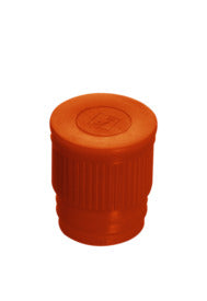 Push cap, orange suitable for tubes  16-17 mm