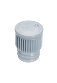 Push cap, transparent suitable for tubes  15.7 mm