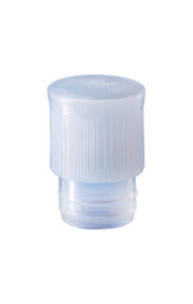 Push cap, transparent suitable for tubes  14 mm