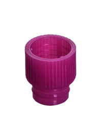 Push cap, pink suitable for tubes  13 mm