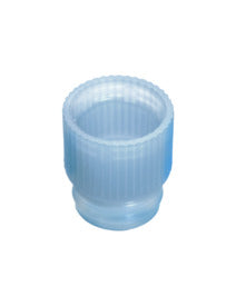 Push cap, transparent suitable for tubes  13 mm