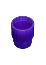 Push cap, violet suitable for tubes  13 mm