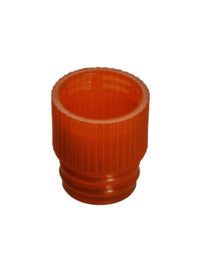 Push cap, orange suitable for tubes  13 mm