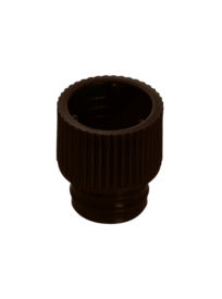 Push cap, brown suitable for tubes  12 mm
