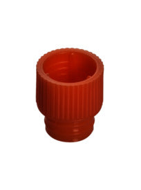 Push cap, orange suitable for tubes  12 mm
