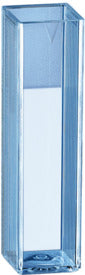 Cuvette, 4.2 ml (HxW): 45 x 12 mm, PS, transparent, optical sides: 2