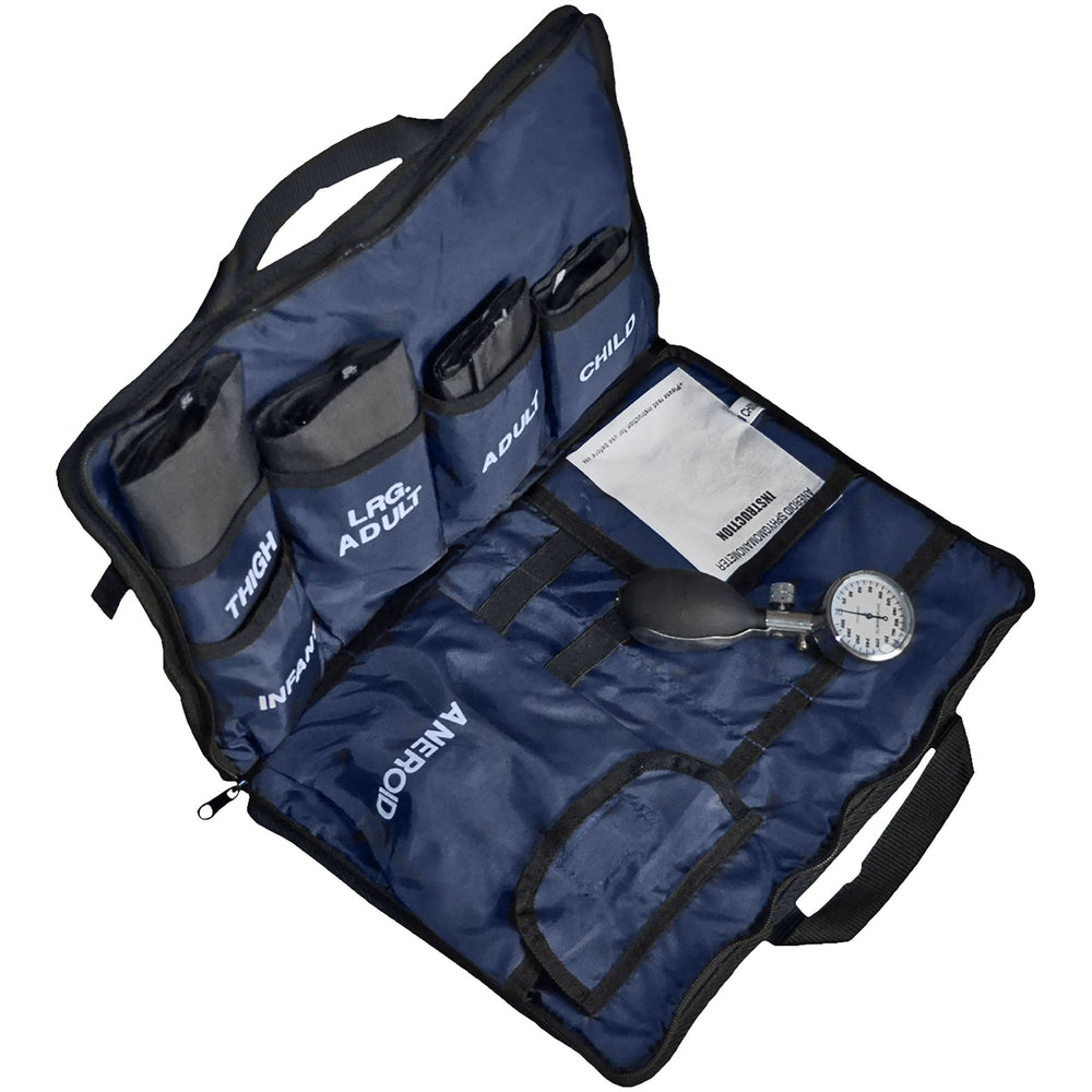 Blood Pressure Cuff Kit, Infant/Pediatric/Adult/Large A, 5/cs