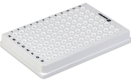 PCR plate full skirt, 96 well, white