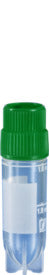 CryoPure tubes, 2 ml, QuickSeal screw cap, green