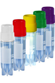CryoPure tubes, 2 ml, QuickSeal screw cap, colour mix