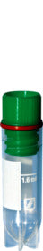CryoPure tubes, 2 ml, QuickSeal screw cap, green 7,23,80,005