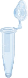 PCR single tube, 0.5 ml, PCR Performance Tested, transparent, PP, flat cap