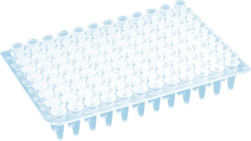 PCR plate without skirt, 96 well, transparent, High Profile, 200l, Biosphere plus, PP