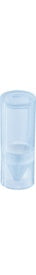 RIA tube, suitable for gamma counters, transparent