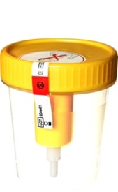 Container with screw cap, 100 ml