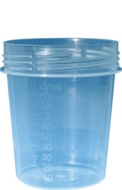 Container with screw cap, 100 ml 75.563