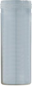 Mailing container, transparent, construction: round, length 78895