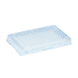 ELISA plate, 96 well, round base, PS, transparent, Medium Binding