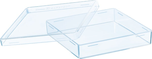 Petri dish, 100 x 100 x 20 mm, transparent, without ventilation cams