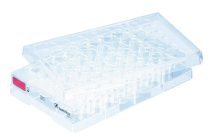 Cell culture plate, 48 well, surface: Standard, flat base