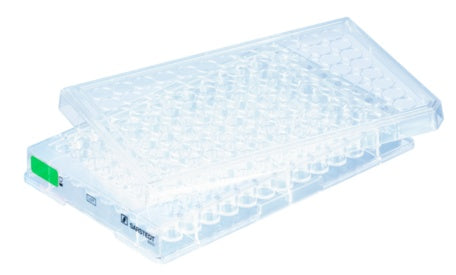 Cell culture plate, 96 well, surface: Suspension, flat base