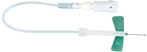 Safety-Multifly needle, 21G x 3/4'', green, tube length: 200 mm, 1 piece(s)/blister