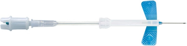 Safety-Multifly needle, 23G x 3/4'', blue, tube length: 80 mm, 1 piece(s)/blister