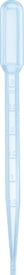 Transfer pipette, 3.5 ml, (LxW): 155 x 15 mm, LD-PE, transparent