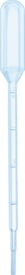 Transfer pipette, 3.5 ml, (LxW): 156 x 12.5 mm, LD-PE, transparent