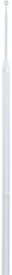 Inoculation loop, 1l, PS, white, sterile