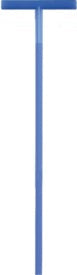 Inoculation spreader, PS, blue, sterile