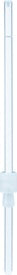 ESR pipette with fitted piston insert