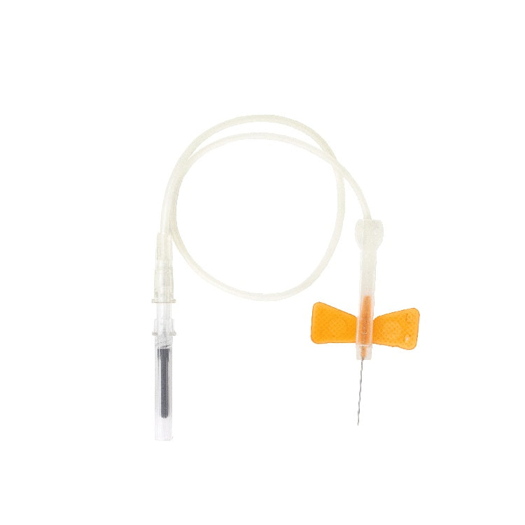 SecureSafe Safety Blood Collection Set, 25G, 3/4" Needle, 4/50/cs